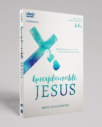 Mockup DVD cover for Unexplainable Jesus Video Teaching Series